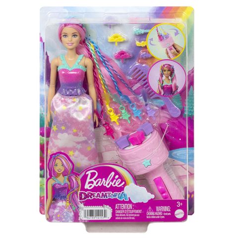 Barbie 芭比 夢托邦轉轉髮型遊戲組