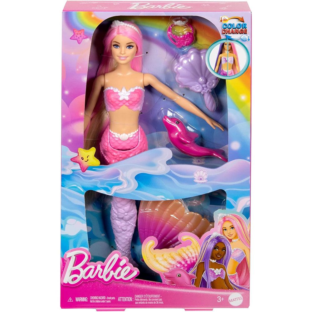 Barbie 芭比 《 MATTEL 》夢幻變色美人魚組合