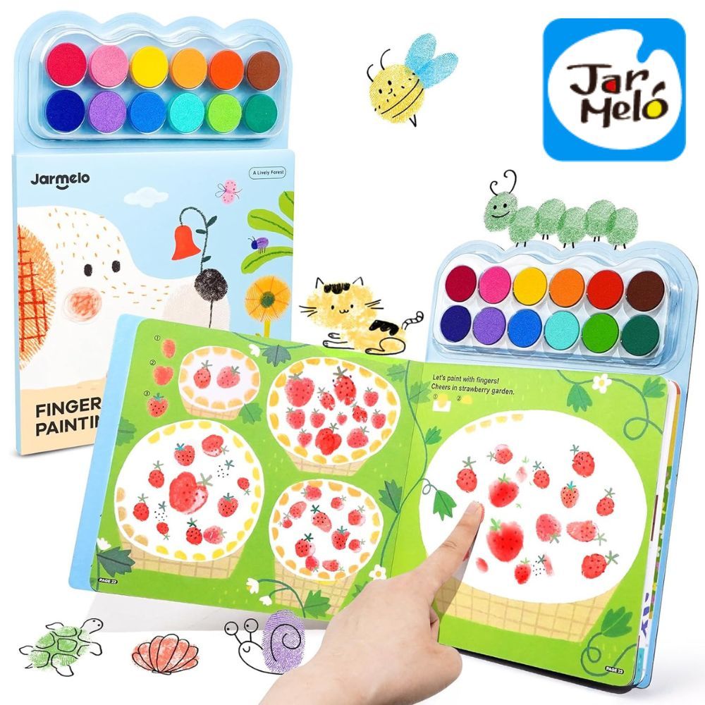 JoanMiro & JarMelo 原創美玩■指印畫套裝(含顏料) JA95089
