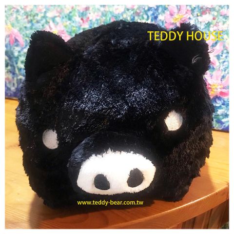 【TEDDY HOUSE泰迪熊】泰迪熊玩具玩偶公仔絨毛娃娃泰迪熊日本可愛大黑豬
