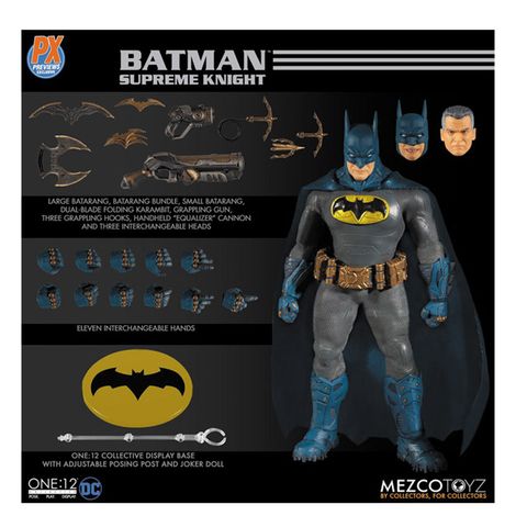 MEZCO TOYZ ONE: 12 Collective DC Supreme Knight 蝙蝠俠 至尊騎士 PX限定 代理