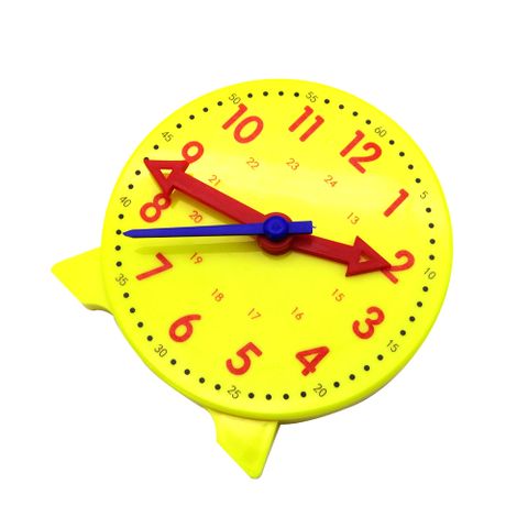 時鐘教具 24小時 三針連動 時鐘模型 時鐘玩具 時鐘教具 益智時鐘 學習時鐘 教學小時鐘 小學生 時鐘教具 學習時間 模型時鐘 認知玩具 630-CTA324