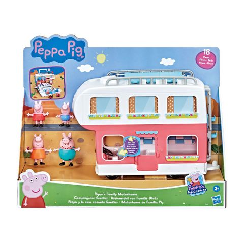 《 Peppa Pig 粉紅豬小妹 》豪華露營車遊戲組(F2182)