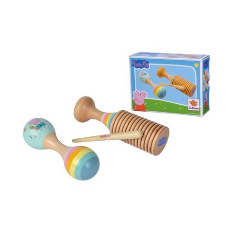 《 Peppa Pig 》粉紅豬小妹 -沙鈴組