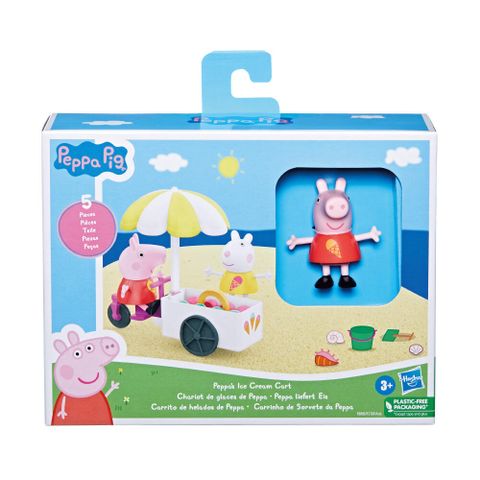 《 Peppa Pig 粉紅豬小妹 》迷你冰淇淋車 F8086