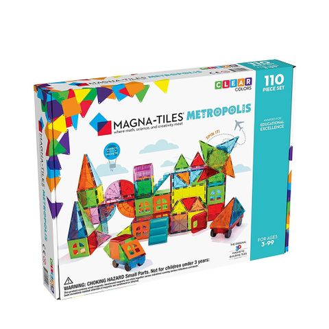 Magna-Tiles 都市磁力積木110片(20110)