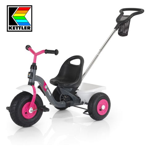 KETTLER　頂級2合1三輪推車-淑女粉