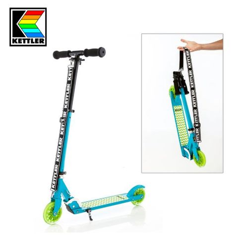 KETTLER　Zero 5 時尚親子滑板車-悠遊藍