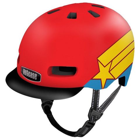 Nutcase Helmets Little Nutty兒童系列運動安全帽 流星  美國專業安全帽品牌重量430g  尺寸48~52cm,適合25歲寶貝的小小頭圍 專利磁力扣不卡皮膚及頭髮簡便裝卸