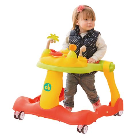 【Creative Baby】糖果版- 多功能三合一音樂折疊式學步車助步車(New Bouncy Step)