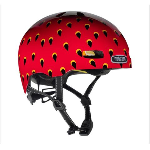 Nutcase Helmets 美國專業安全帽品牌重量508g  尺寸52~56cm,適合36歲寶貝的小小頭圍 專利磁力扣不卡皮膚及頭髮簡便裝卸