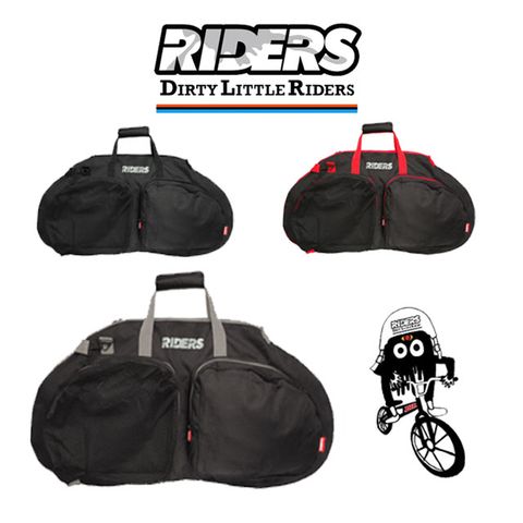 Dirty Little Riders 兩用式貼心設計   全裝備整套收納攜帶,背帶拆下亦可單背一台車外出