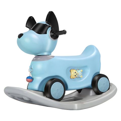 BIKEONE MINI15 LITE 兒童二合一搖搖馬/滑行車兩用 DIY組裝寶寶音樂搖馬兒童玩具可愛造型