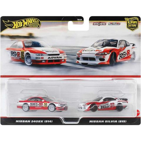 Hot Wheels 風火輪 收藏2入組 HRR84 日產 240SX (S14)&SILVIA