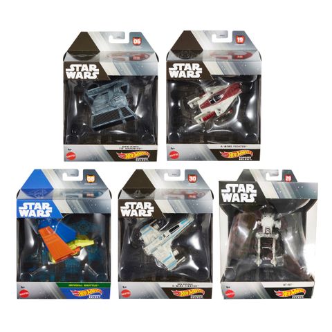 風火輪星際大戰飛船-收藏系列 原箱5入(W箱號)
