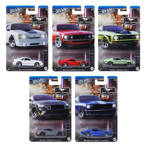 風火輪經典不朽系列合金小車 一組5入(M箱號)