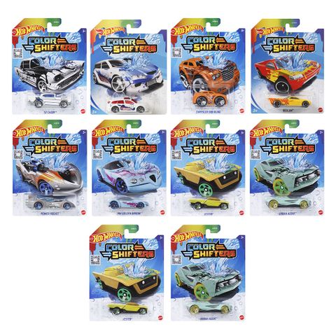 Hot Wheels 風火輪 瞬間變色火辣跑車 8+2 (T箱號)