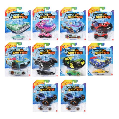Hot Wheels 風火輪 瞬間變色火辣跑車 原箱10入(R箱號)