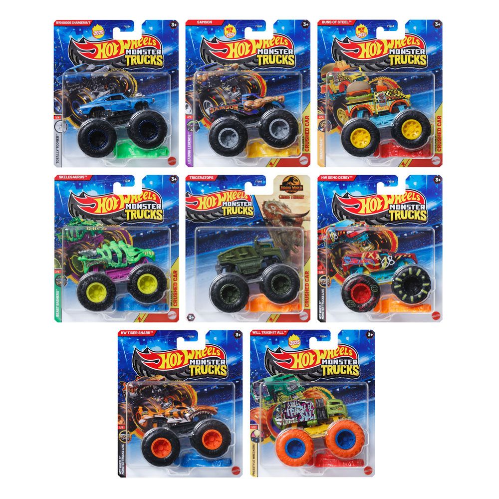 Hot Wheels 風火輪 大腳車1:64系列 原箱8入(DB箱號)