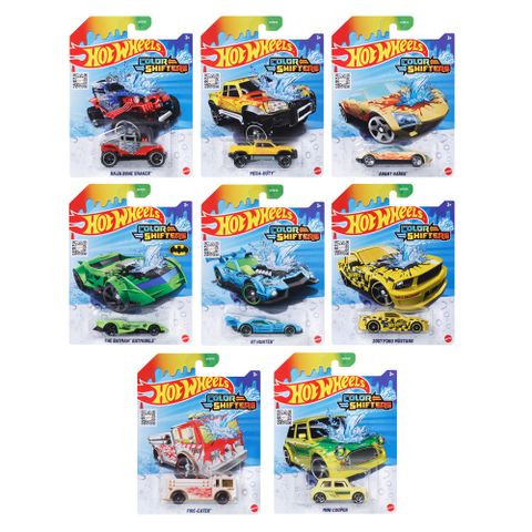 Hot Wheels 風火輪 瞬間變色火辣跑車 隨機兩入(A箱號)