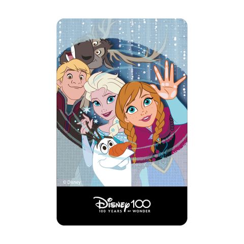 iPASS 一卡通 Disney 100《冰雪奇緣》一卡通