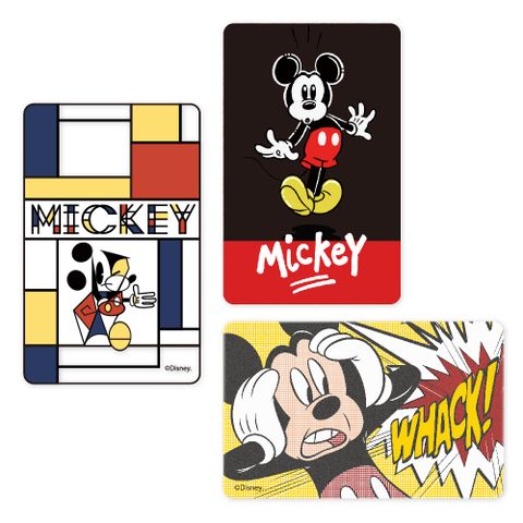 Mickey Mouse 米奇藝術展系列一卡通WHACK / LINE / doodle
