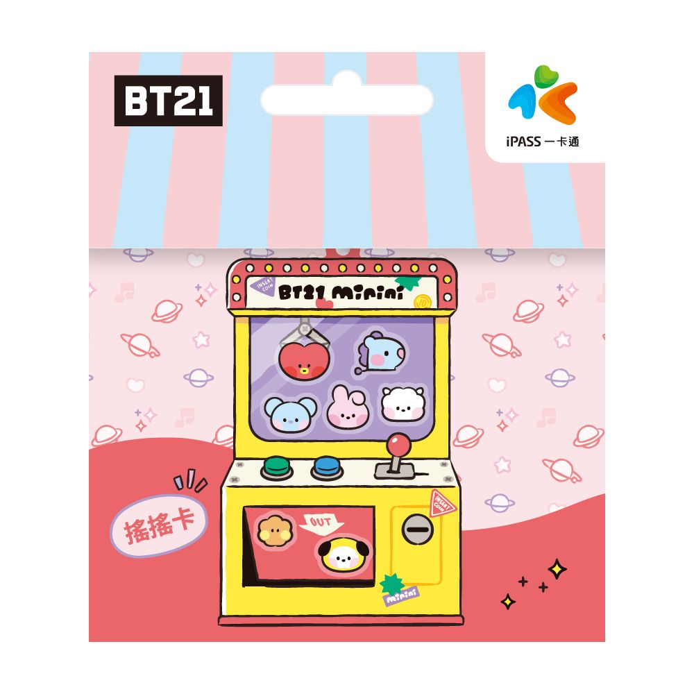 iPASS 一卡通 BT21 minini《同樂會》3D造型