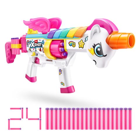 XSHOT萌光彩虹獨角獸發射器