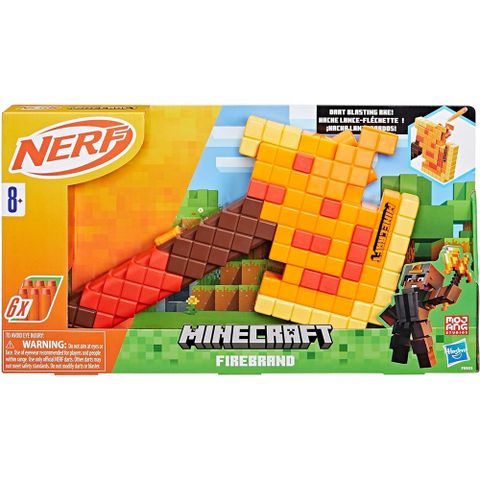 NERF 《  樂活打擊 》 MINECRAFT烙火射擊器F8954