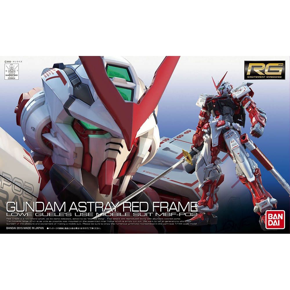 BANDAI 萬代 組裝模型 RG 1/144 19 機動戰士鋼彈 GUNDAM MBF-P02 紅色異端鋼彈 19