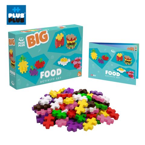 【++Plus-Plus 加加積木】大顆粒 大積木美味食物 50pcs