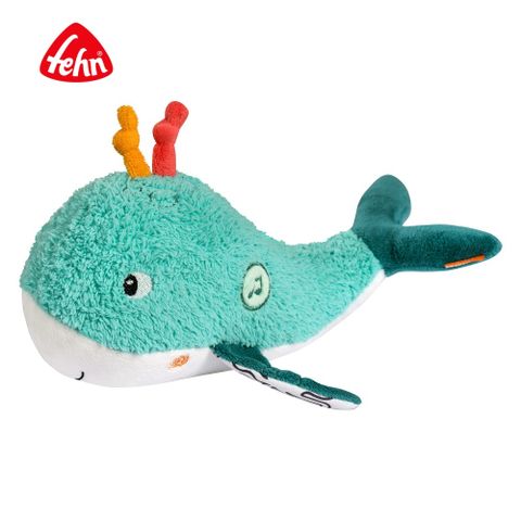 【Fehn 芬恩】彩虹海洋鯨魚音樂布偶