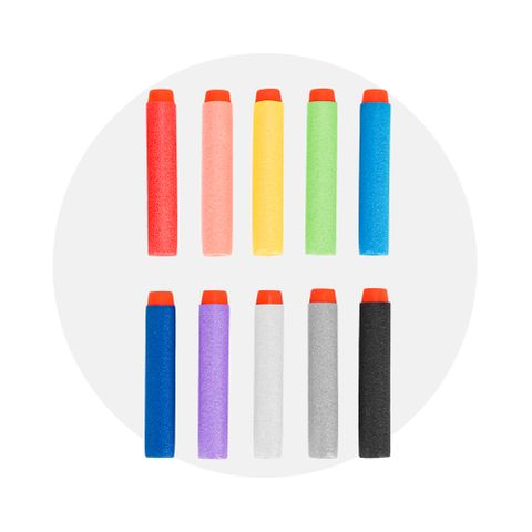 軟彈槍子彈補充包(實心頭)(100支裝)(混色版)