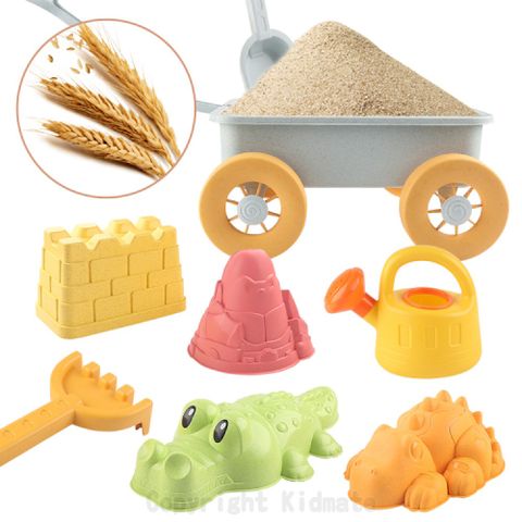《 KIDMATE 》環保麥稈推車套裝8pcs