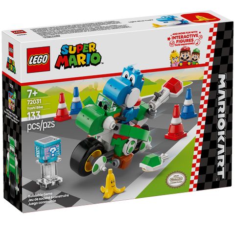 樂高積木LEGO 72031 202501 超級瑪利歐系列 - 瑪利歐賽車™－耀西摩托車