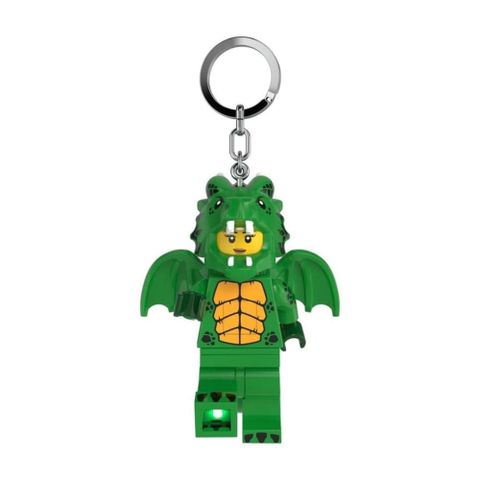 LEGO LGL-KE224H 樂高綠飛龍女孩鑰匙圈燈