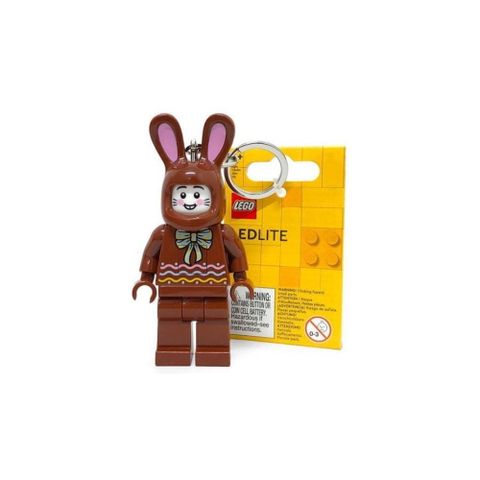 LEGO LGL-KE180H 樂高巧克力兔子鑰匙圈燈