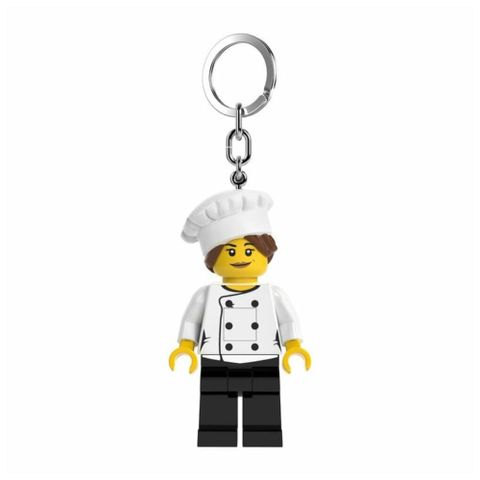 LEGO LGL-KE218H 樂高美食廚師鑰匙圈燈