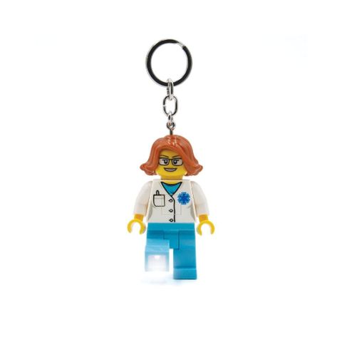 LEGO LGL-KE185H 樂高城市系列女醫生鑰匙圈燈