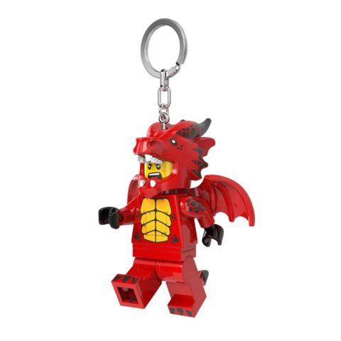 LEGO LGL-KE196H 樂高紅飛龍男孩鑰匙圈燈