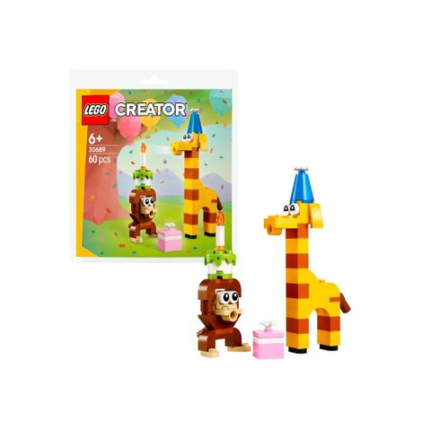 LEGO 30689 生日派對動物 Polybag