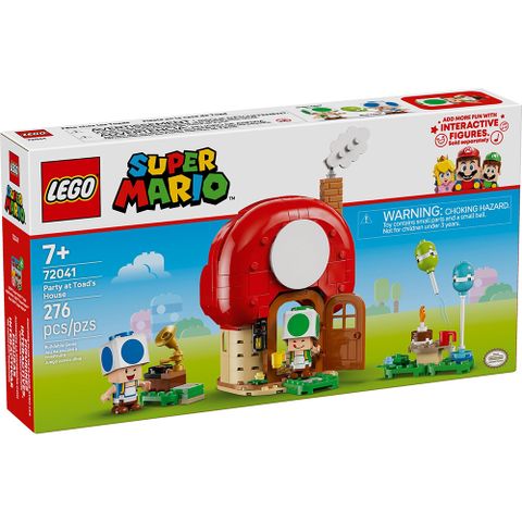 樂高積木LEGO 72041 202508 超級瑪利歐系列 - 奇諾比奧之家的家庭派對