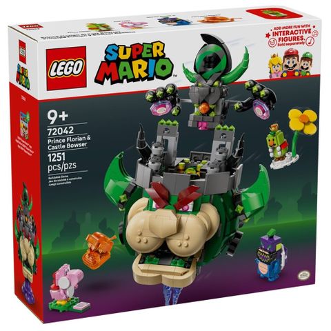 樂高積木LEGO 72042 202508 超級瑪利歐系列 - 花洛里安王子與城堡庫巴