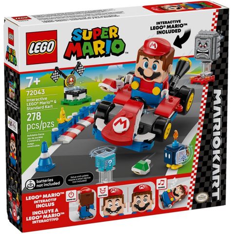 樂高積木LEGO 72043 202508 超級瑪利歐系列 - 樂高® 瑪利歐與標準車