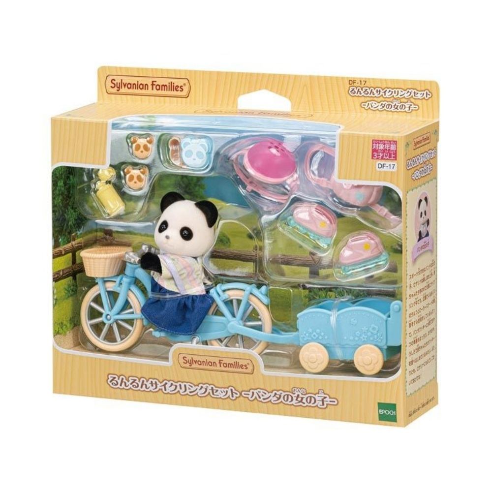 17Sylvanian Familiesるんるんサイクリングセットの女の子Sylvanian Familiesるんるんサイクリングセット の女の子EPOCH3才以上DF-17-