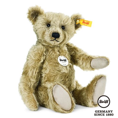STEIFF德國金耳釦泰迪熊 - Camillo Teddy Bear, Sand (收藏版_黃標)
