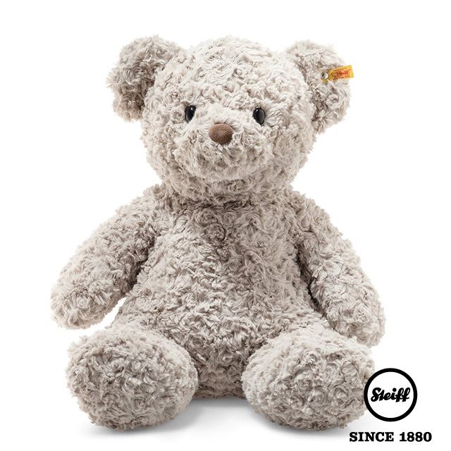 泰迪熊 STEIFF德國金耳釦 - Honey Teddy Bear 甜心熊48cm(經典_黃標)