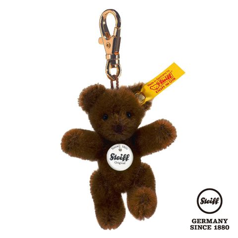 STEIFF 金耳釦泰迪熊 德國 - Teddy Bear Keyring (收藏版吊飾_黃標)