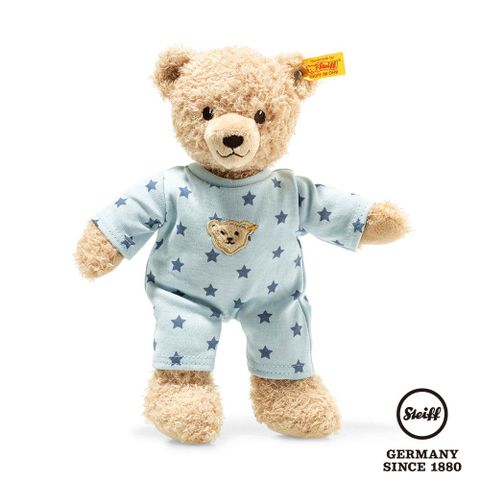 STEIFF 金耳釦泰迪熊 德國 - Teddy Bear Girl Baby with pyjama 睡衣熊男孩 (嬰幼兒安撫玩偶)