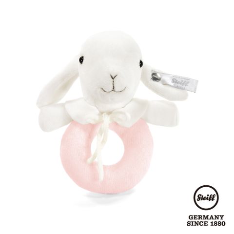 STEIFF 金耳釦泰迪熊 德國 - Lamb Grip Toy (Baby頂級精品玩偶)